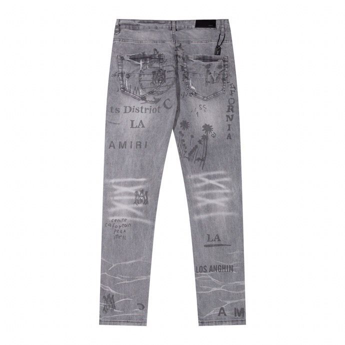 Grey Purple brand jean pants