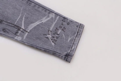 Grey Purple brand jean pants